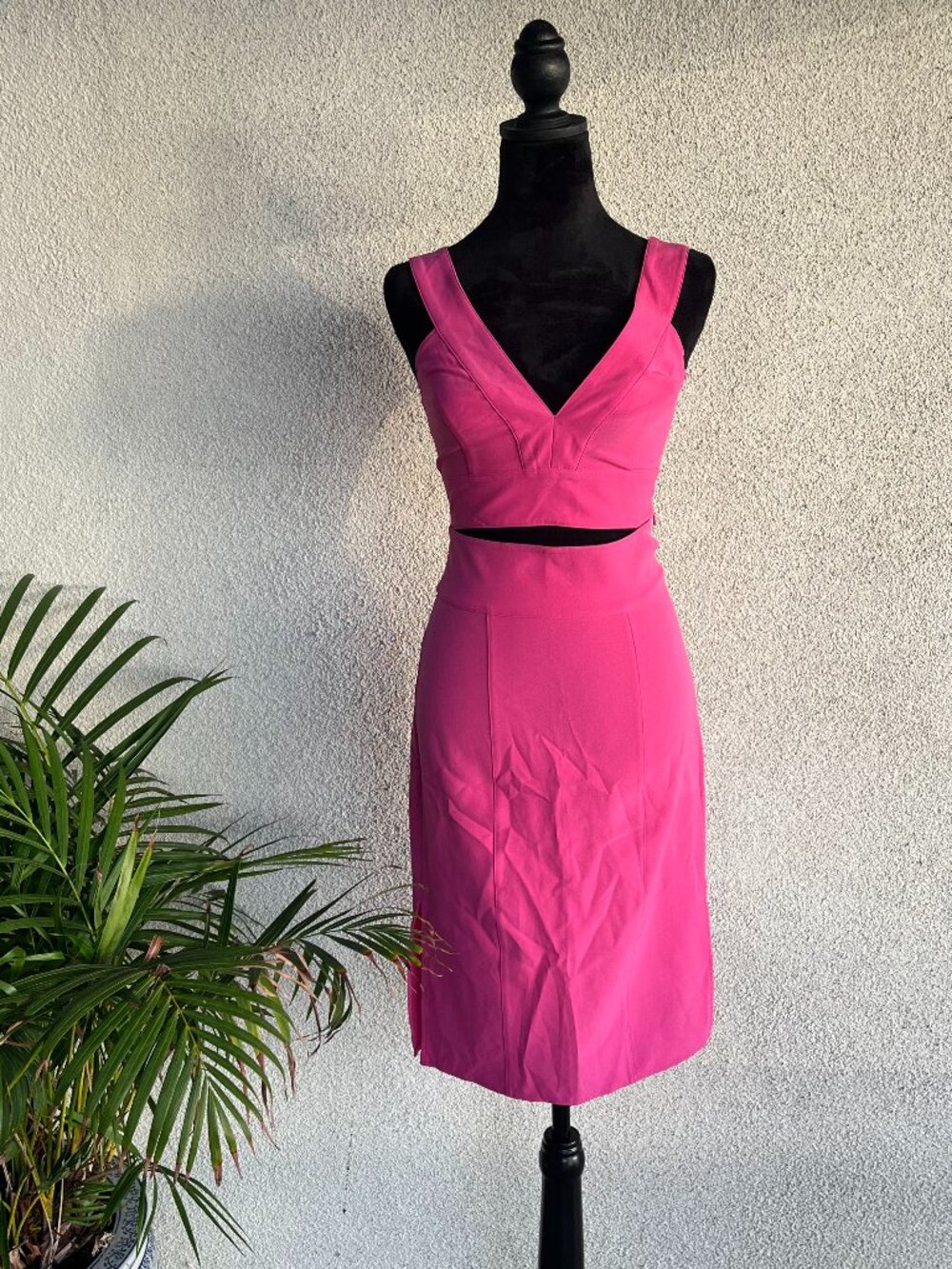 Bubble Gum Pink Skirt and Top set